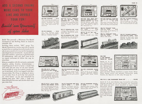 American Flyer Trains catalogue 1941