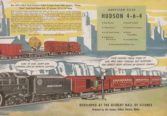 American Flyer catalog 1949