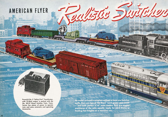 American Flyer Katalog 1950