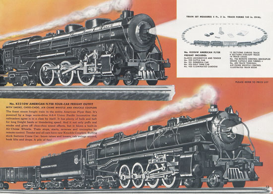 American Flyer Katalog 1952