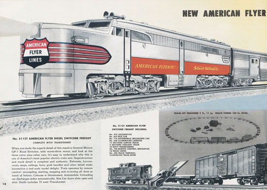 American Flyer Katalog 1952