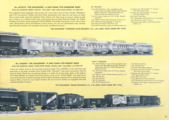 American Flyer Katalog 1953