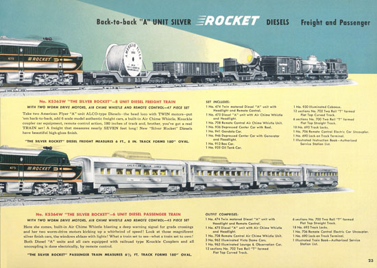 American Flyer Katalog 1953