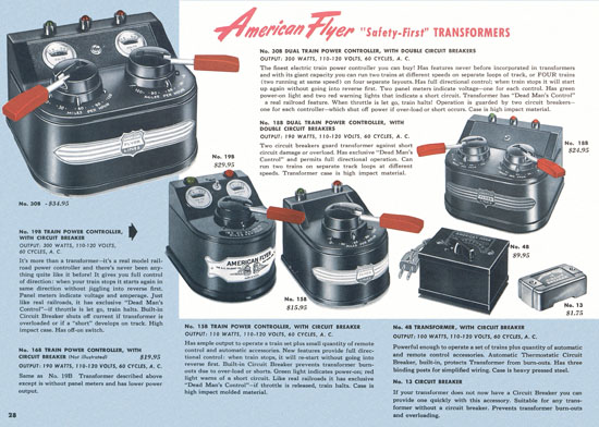 American Flyer Katalog 1953