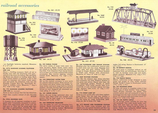 American Flyer Katalog 1953