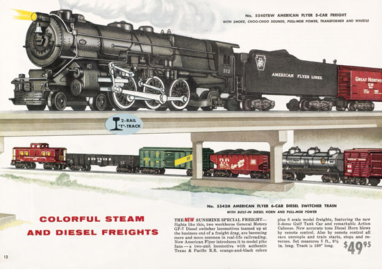 American Flyer Katalog 1955