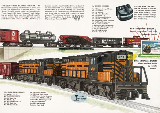 American Flyer Katalog 1955