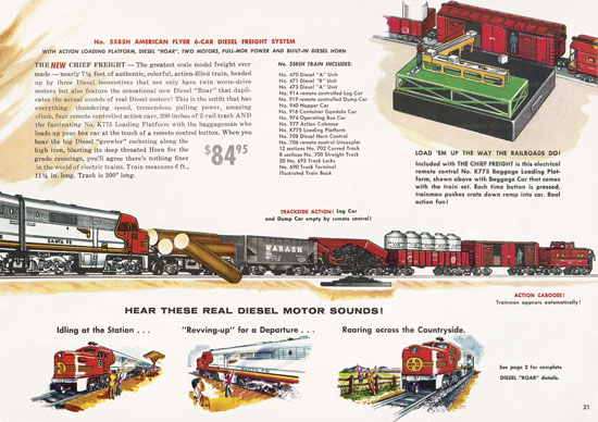 American Flyer Katalog 1955