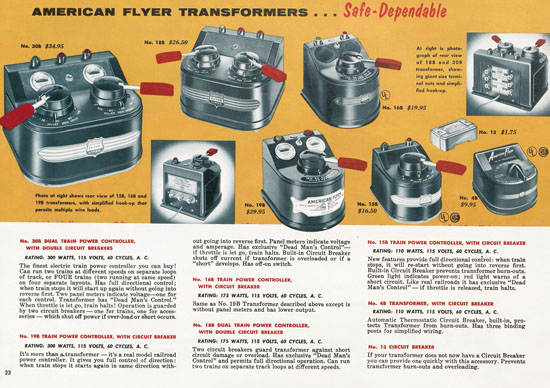 American Flyer Katalog 1955