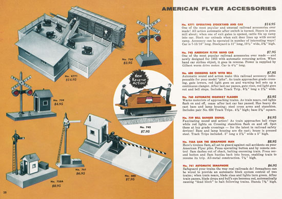 American Flyer Katalog 1955