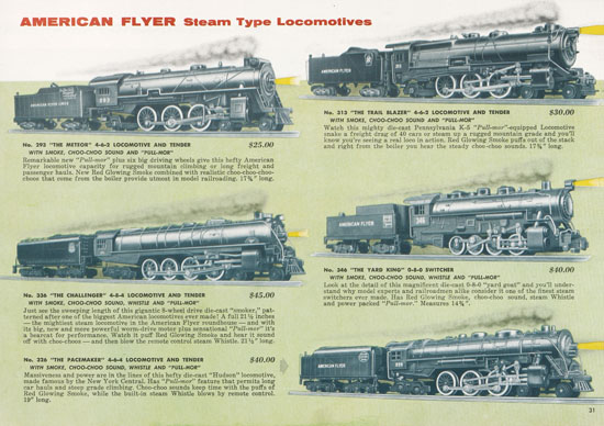 American Flyer Katalog 1955