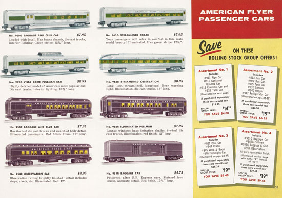 American Flyer Katalog 1955