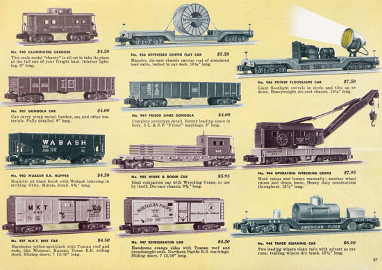 American Flyer Katalog 1955