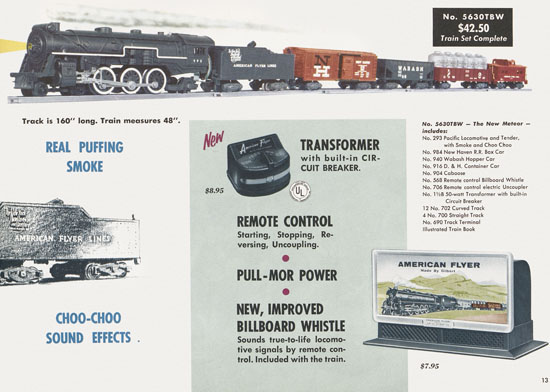 American Flyer Katalog 1956