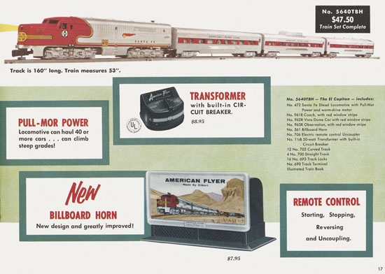 American Flyer Katalog 1956