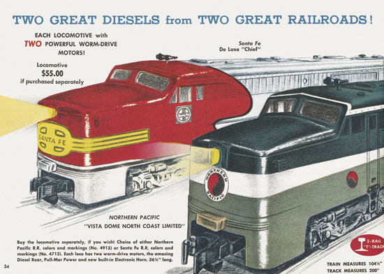 American Flyer Katalog 1956