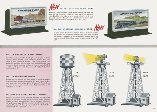 American Flyer Katalog 1956