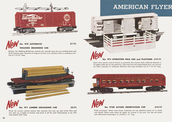 American Flyer Katalog 1956