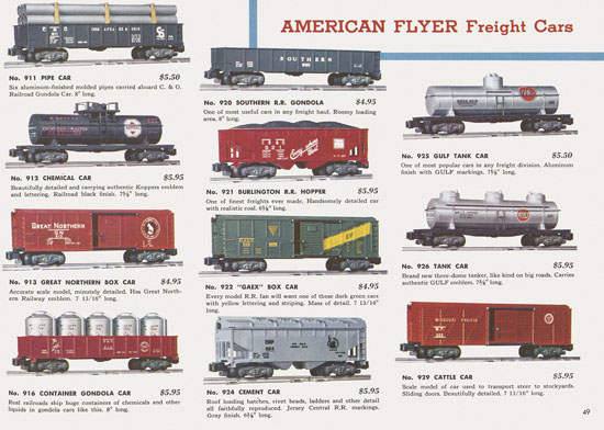 American Flyer Katalog 1956