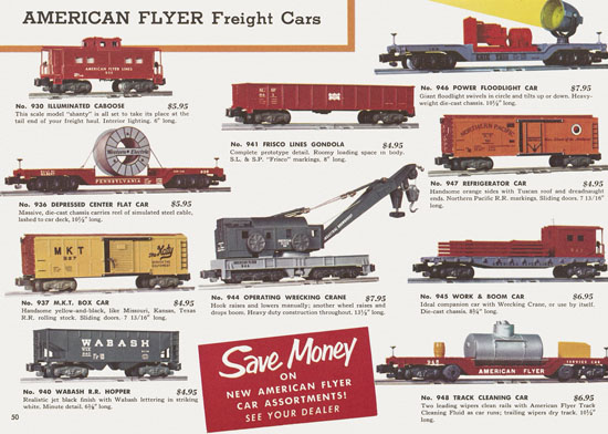 American Flyer Katalog 1956