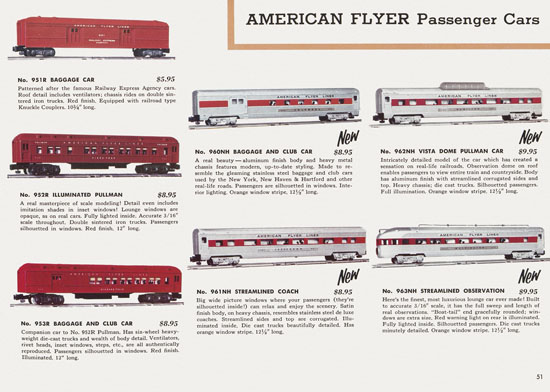 American Flyer Katalog 1956