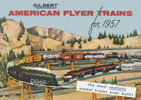 American Flyer Trains Katalog 1957