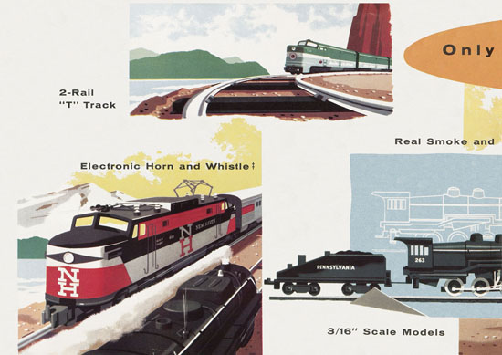 American Flyer Trains Katalog 1957