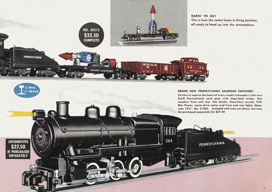 American Flyer Trains Katalog 1957