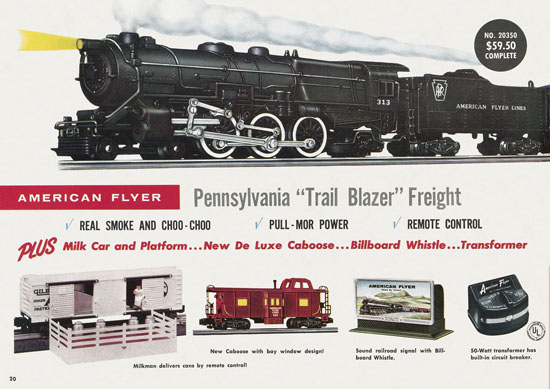 American Flyer Trains Katalog 1957