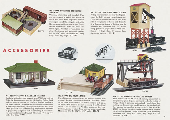 American Flyer Trains Katalog 1957