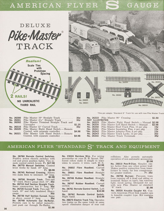 American Flyer World of transportation 1962