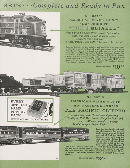 American Flyer World of transportation 1962