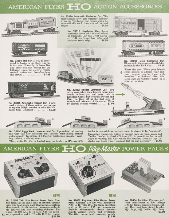 American Flyer World of transportation 1962