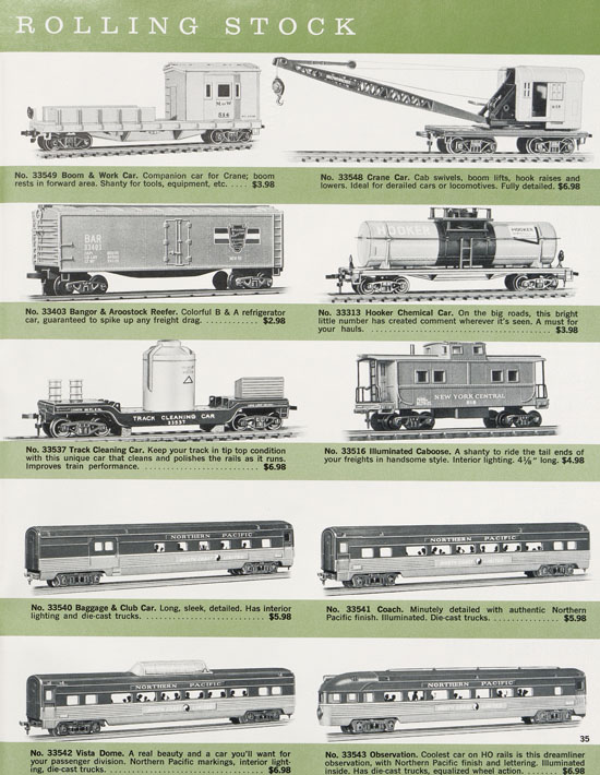 American Flyer World of transportation 1962