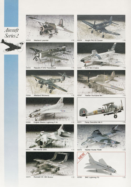 Airfix catalogue 1988