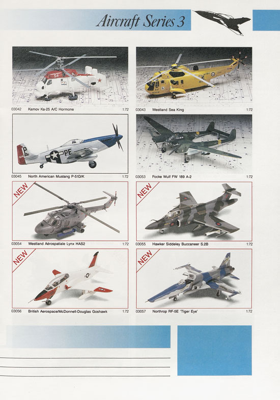 Airfix catalogue 1988