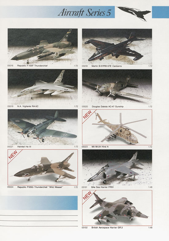 Airfix catalogue 1988