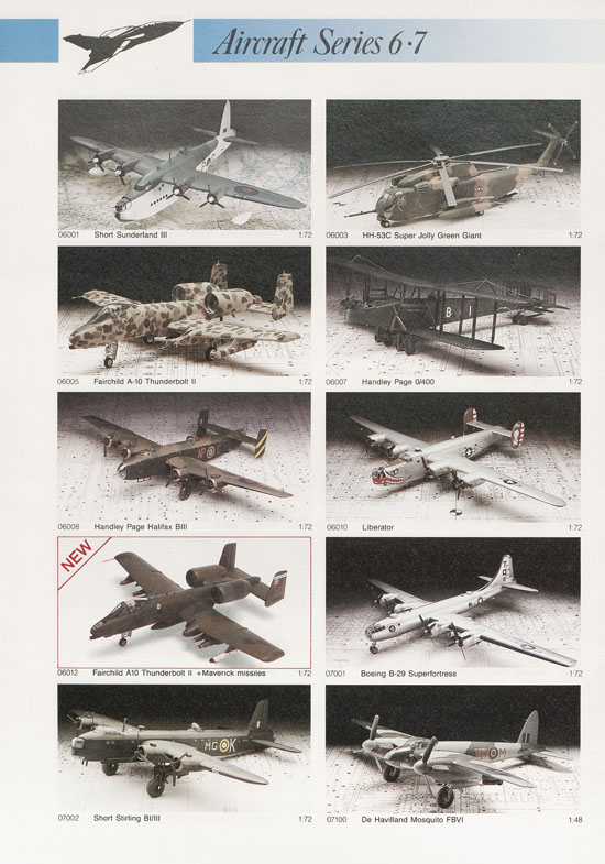 Airfix catalogue 1988