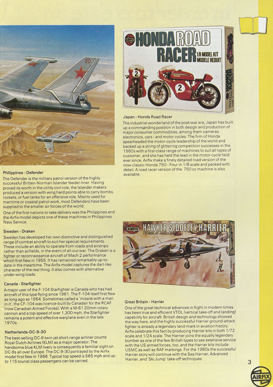 Airfix Kit catalogue 1979