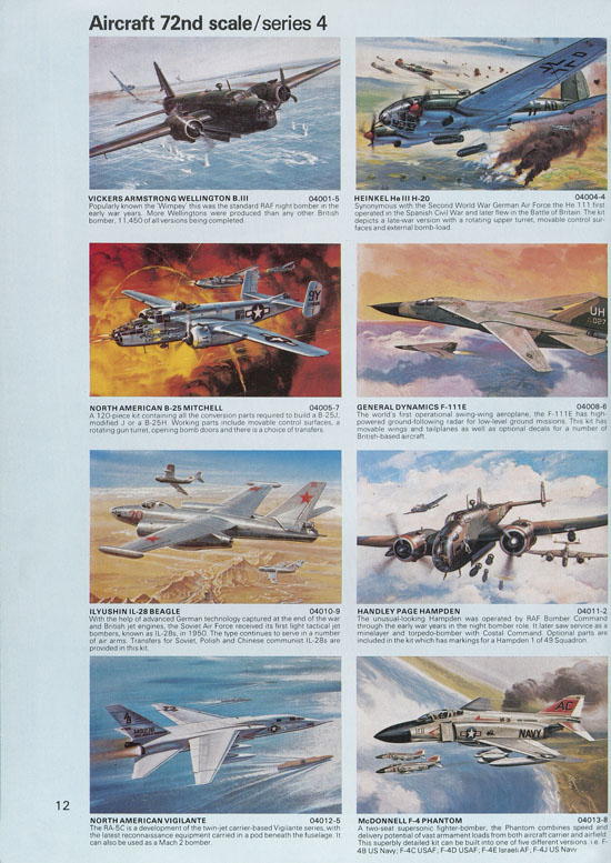 Airfix Kit catalogue 1979