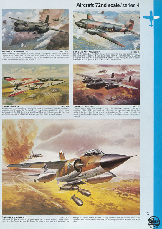 Airfix Kit catalogue 1979