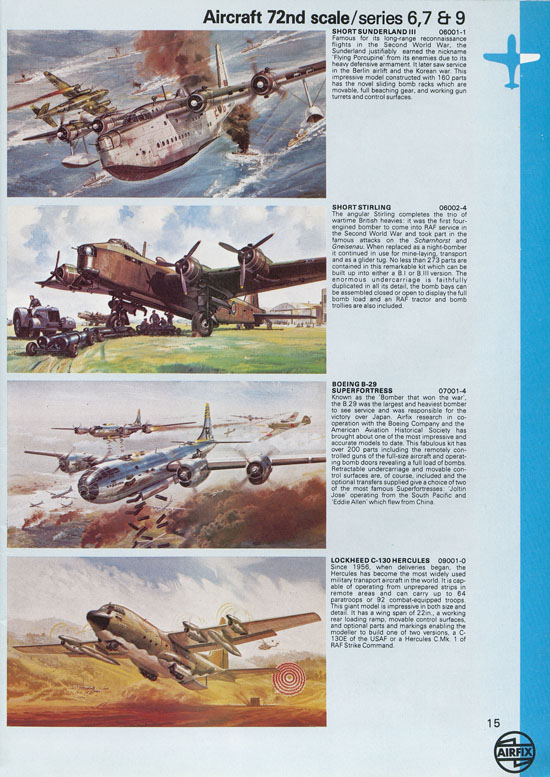 Airfix Kit catalogue 1979