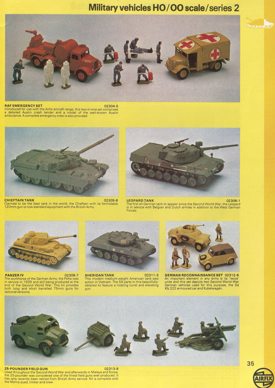 Airfix Kit catalogue 1979