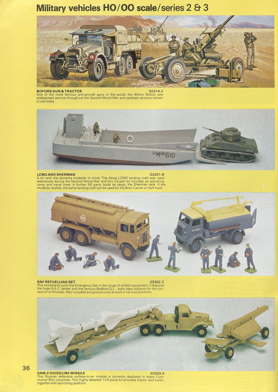 Airfix Kit catalogue 1979