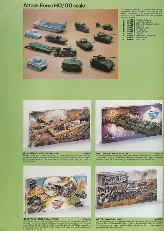 Airfix Kit catalogue 1979