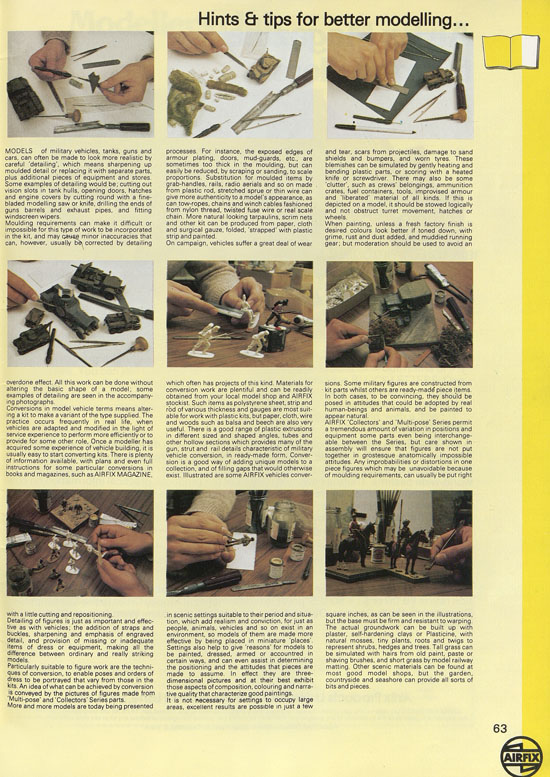 Airfix Kit catalogue 1979