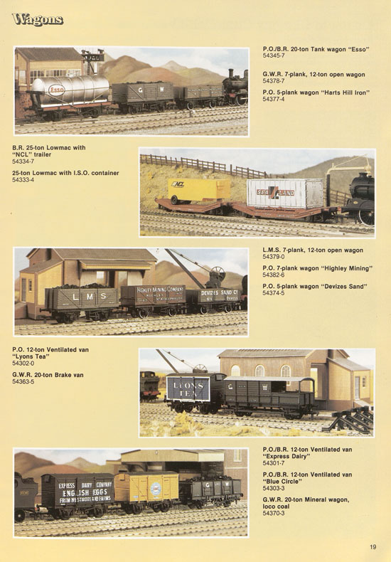 Airfix Railway System catalogue 1980