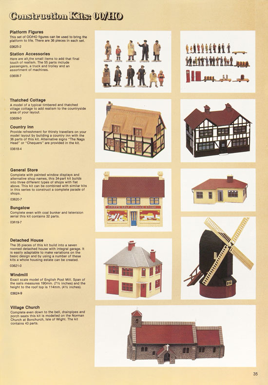 Airfix Railway System catalogue 1980