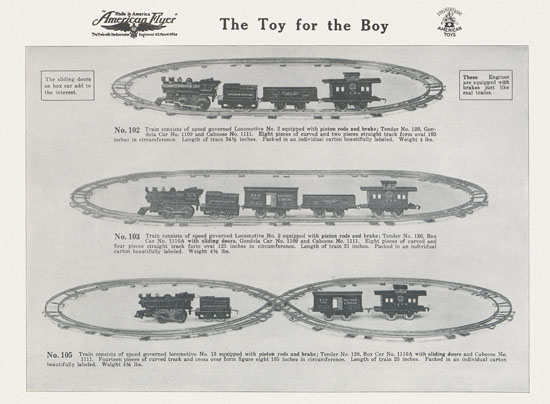 American Flyer catalog 1918-1919