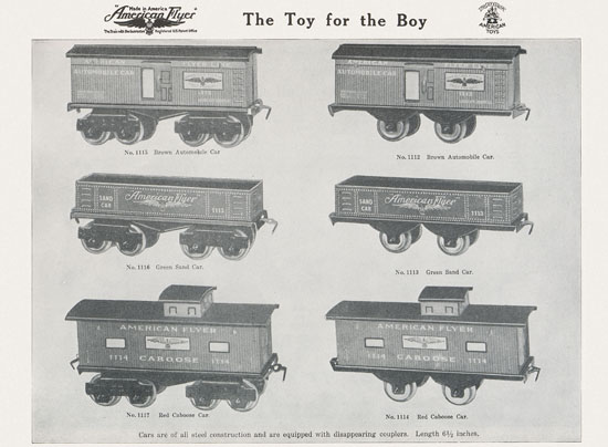 American Flyer catalog 1918-1919